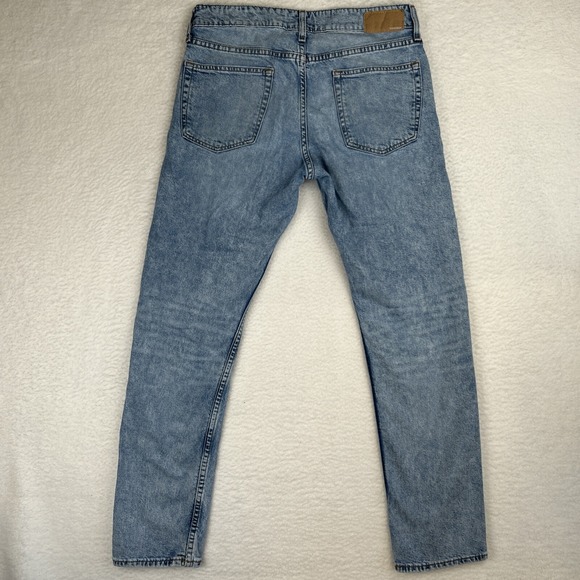 Bonobos All Season Mens Jeans Slim Fit Stretch 32x31 Light Blue - Picture 6 of 15